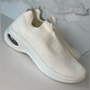 White Hyper Arch Motion Sneakers